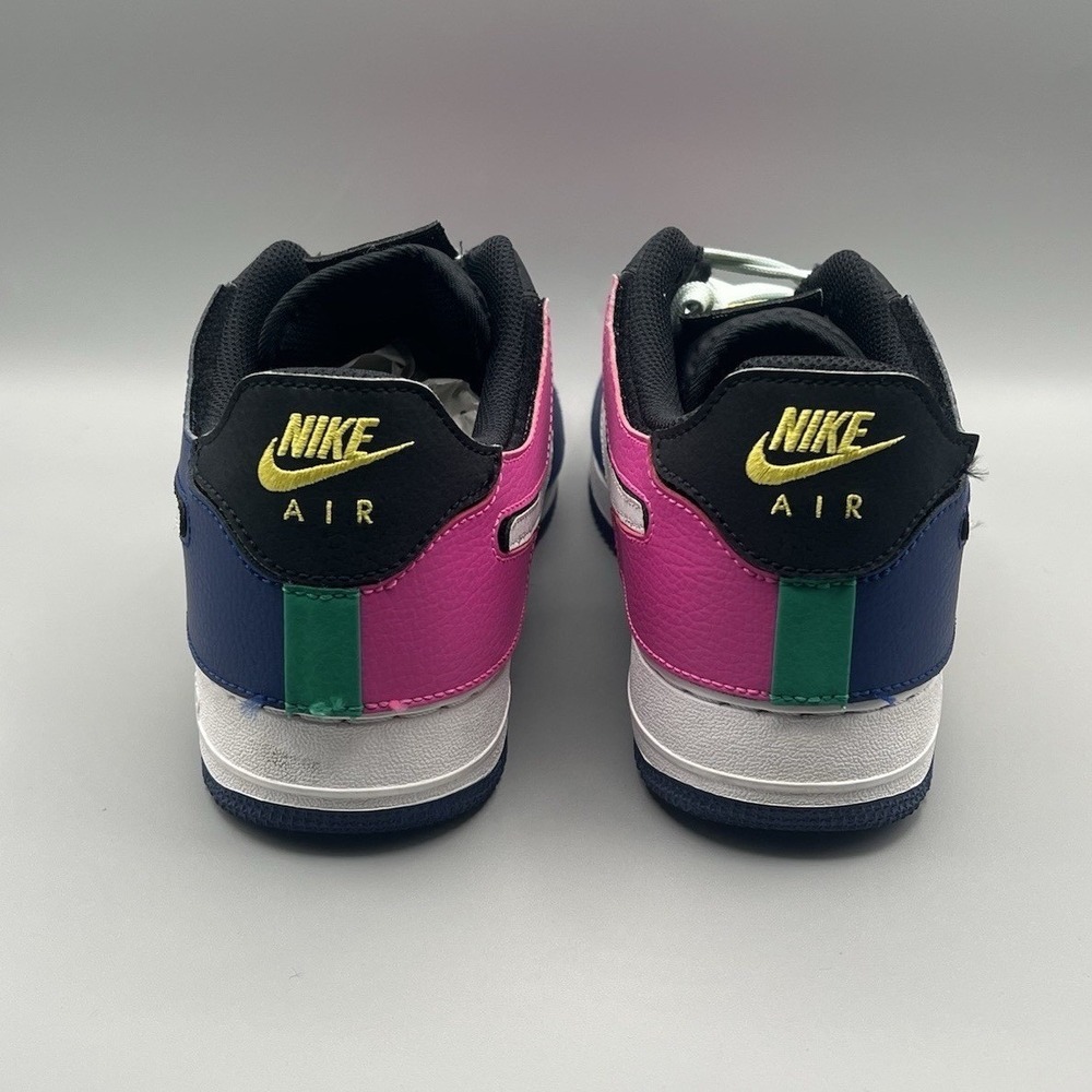 2021 Nike Air Force 1 Multicolor Retro Shoes - Men's Size 8.5 USED - Picture 4 of 9